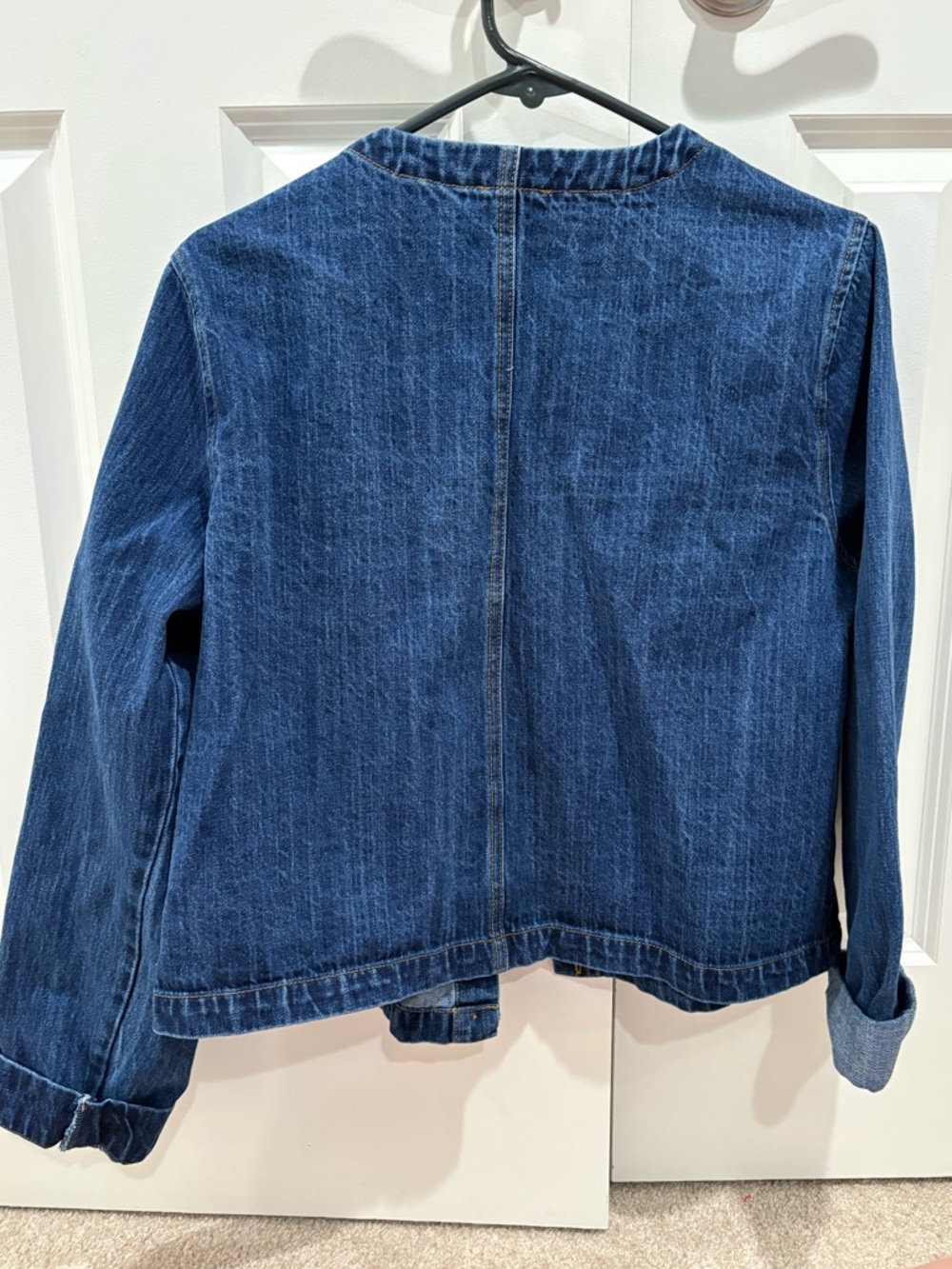 entro Dark Blue Denim Jacket - Picture 4 of 6